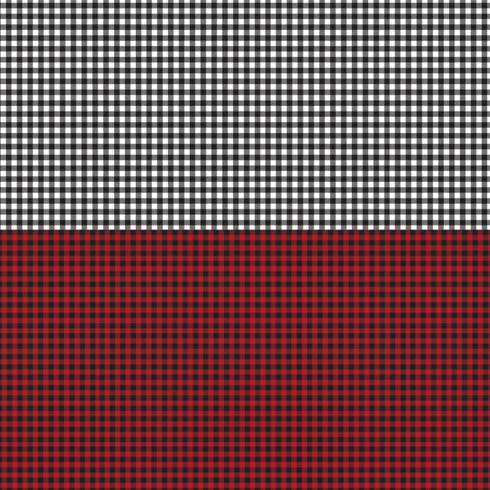 0652 - Earring or Mixed Bundle Buffalo Plaid 1/8" Print